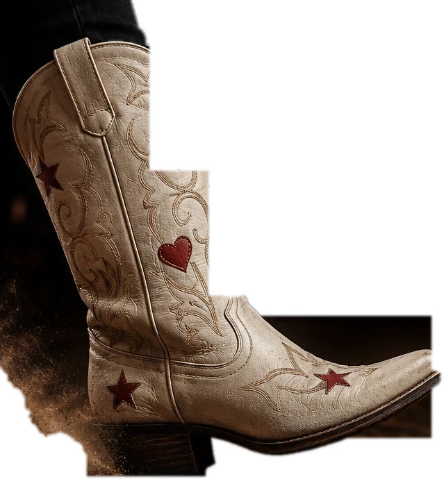 Western cowboy boot